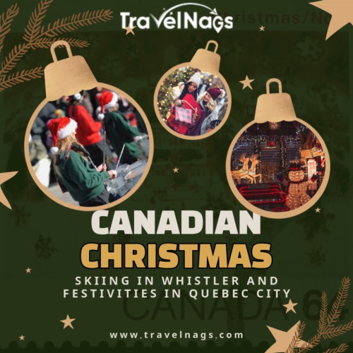 Experience the magic of a Canadian Christmas! 🎄...